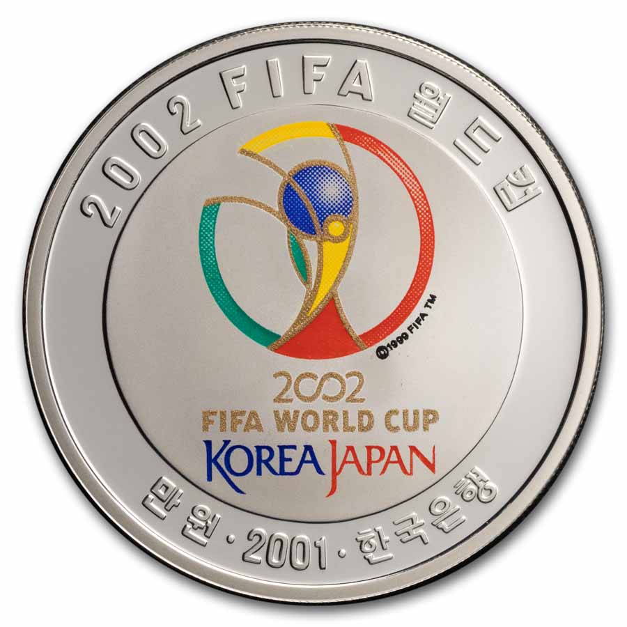 FIFA日韓ワールドカップ2002 プレステージプログラム　特典品　新品未使用 2002 South Korea FIFA World Cup Silver 4-Coin Proof Set (COA) | eBay